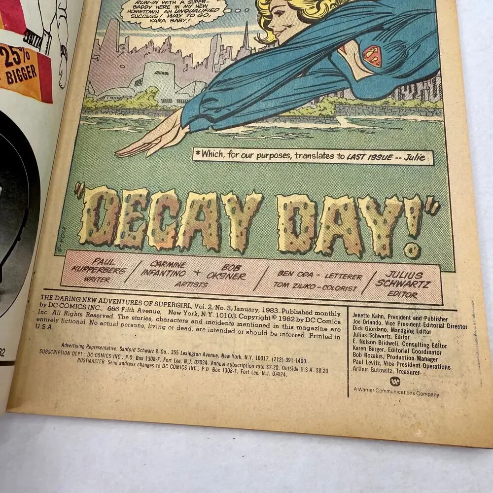 DC Supergirl/ Man of Steel Comics